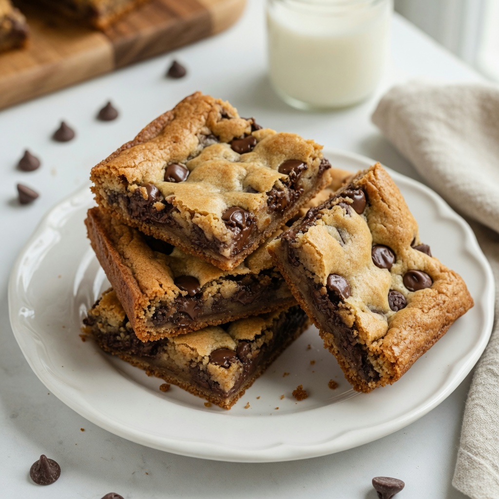 Chewy Chocolate Chip Cookie Bars
