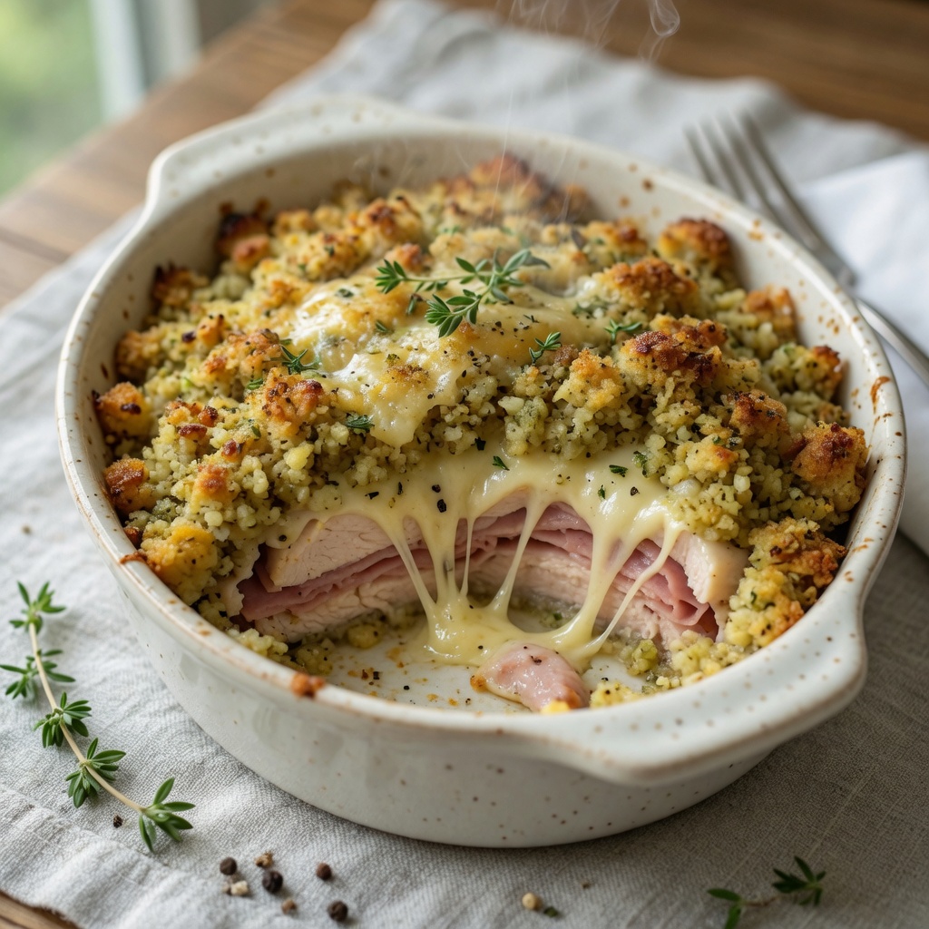 Chicken Cordon Bleu Bake