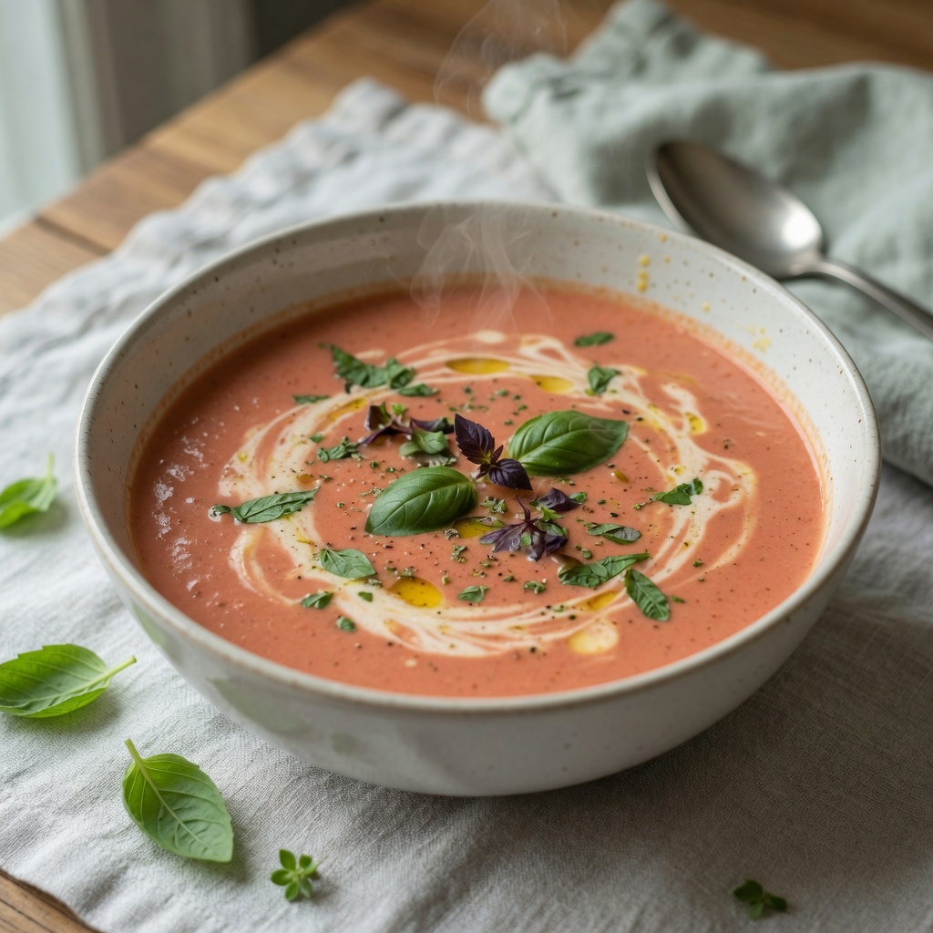 Creamy Tomato Basil Soup