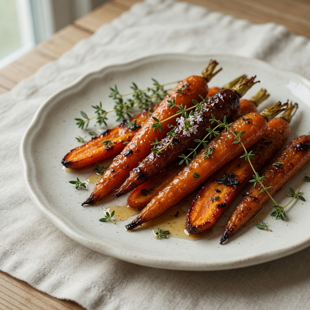 Honey-Roasted Carrots with Thyme