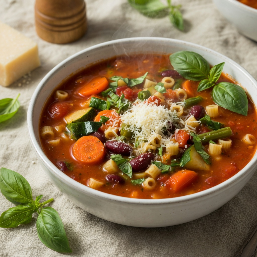 Instant Pot Garden Minestrone with Ditalini