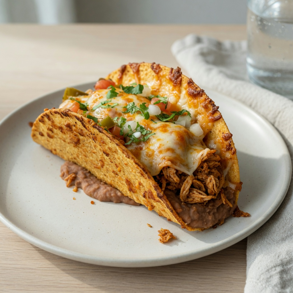 Ultimate Baked Chicken Taco