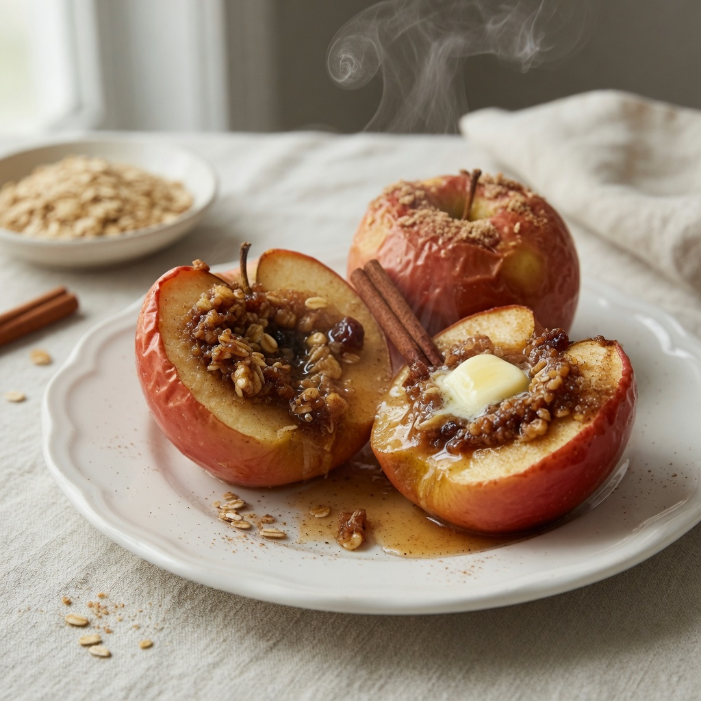 Warm Cinnamon Baked Apples