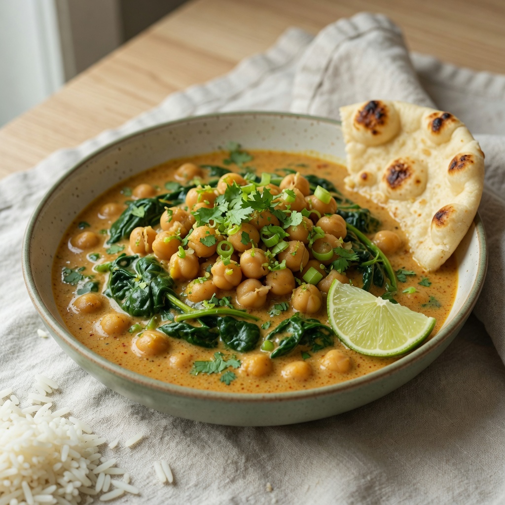 Weeknight Chickpea Coconut Curry